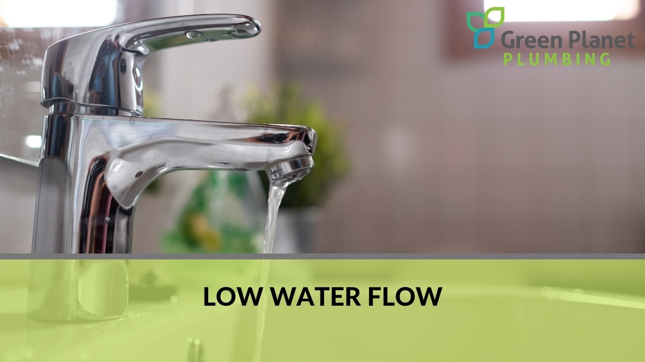 Low water flow